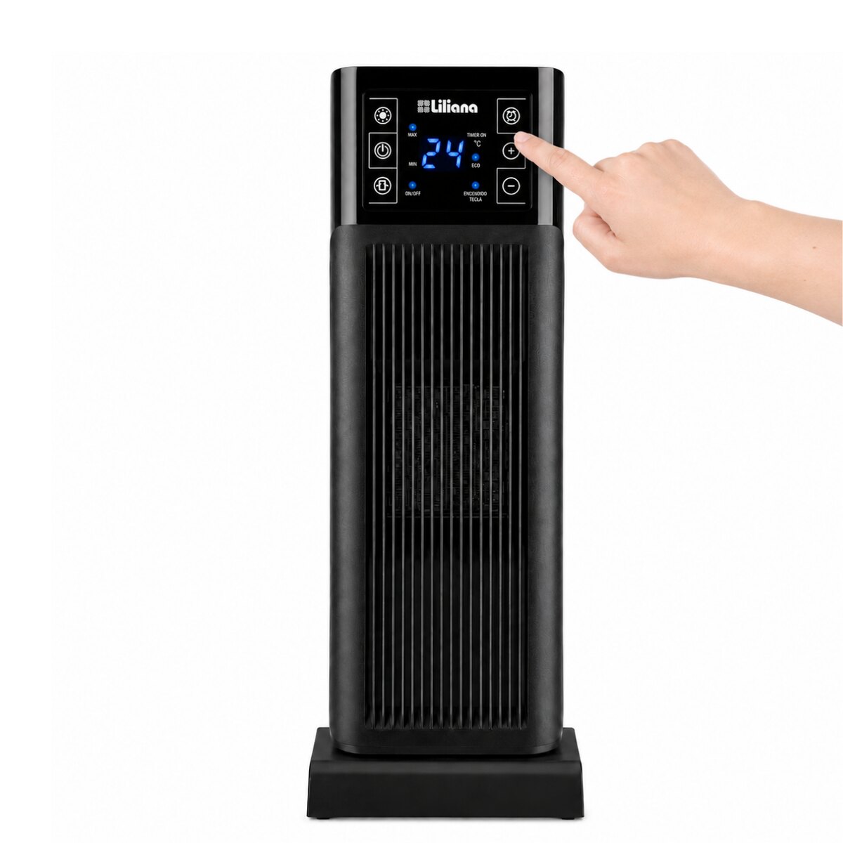 Turboforzador Liliana TF150 ControlHot 1500W Negro-3
