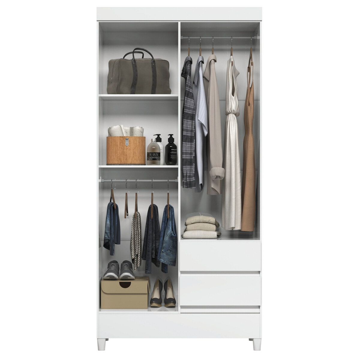 Placard FIT 4.2 Santos Andira BLANCO 92cm-4