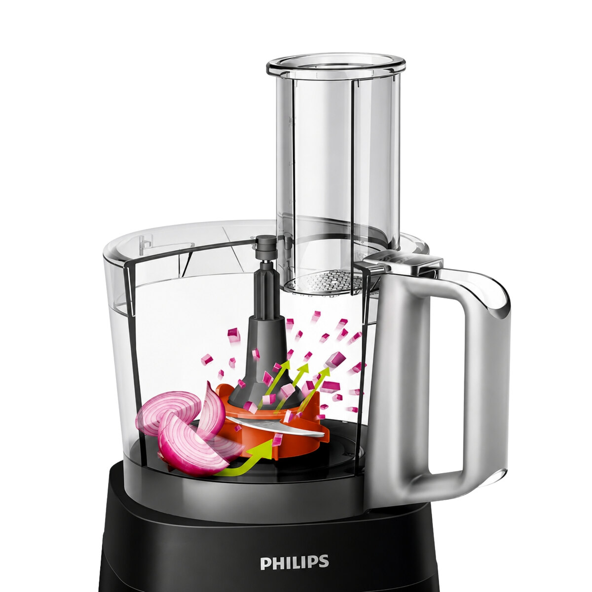 Procesadora Philips HR7301/90 750W 4 Accesorios 1.5L-3