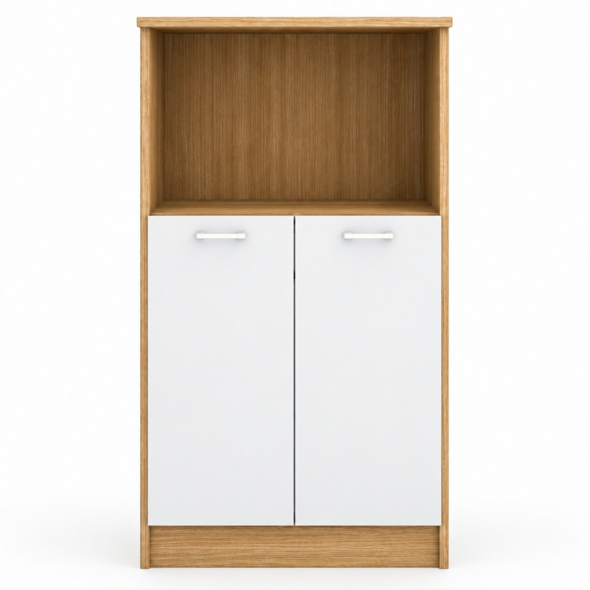 Mueble Microondas Kits Paraná Orion Freijó Blanco 2P-1