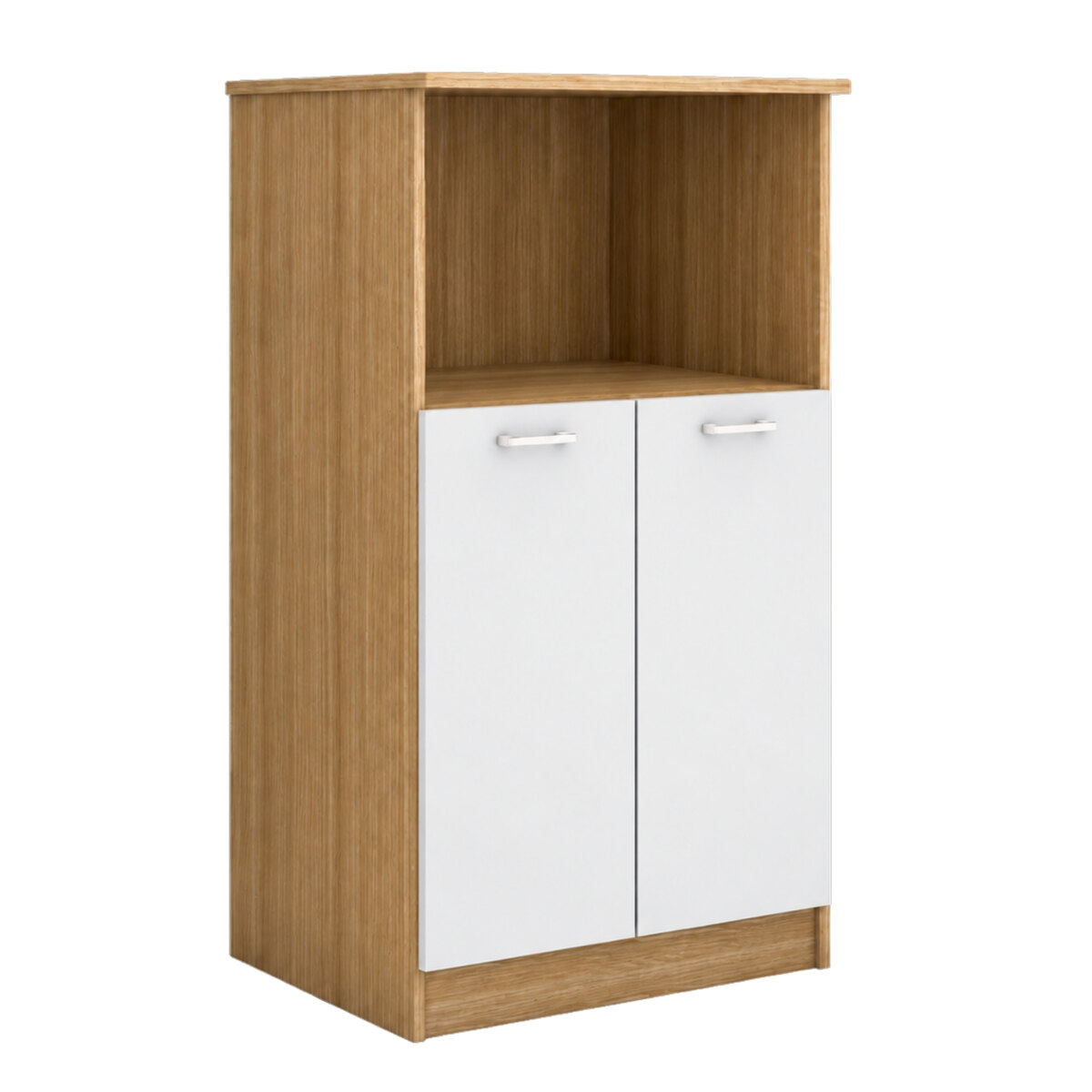 Mueble Microondas Kits Paraná Orion Freijó Blanco 2P-2