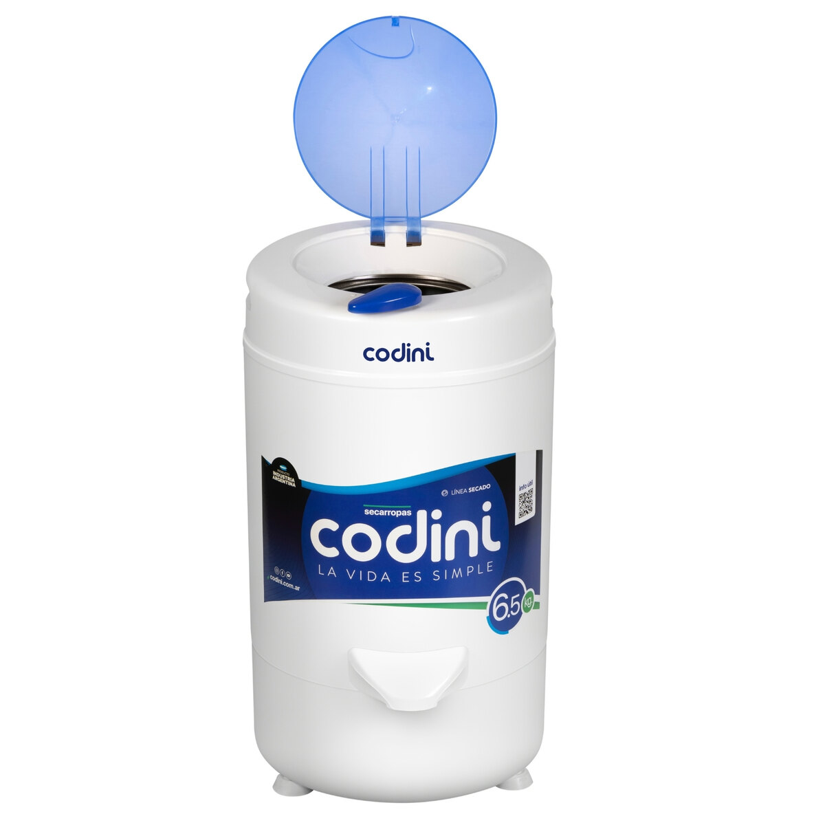 Secarropas Codini Advance AD65 6,5kg 2800 RPM Blanco-1