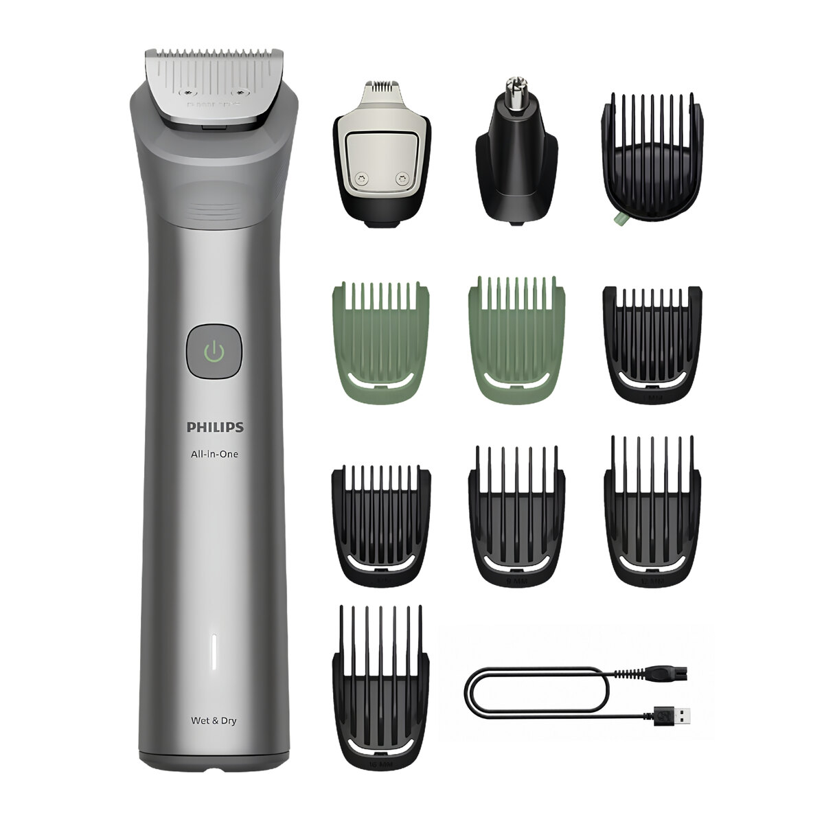 Multigroom Philips MG5923/15 Serie 5000 11 En 1 Gris-4