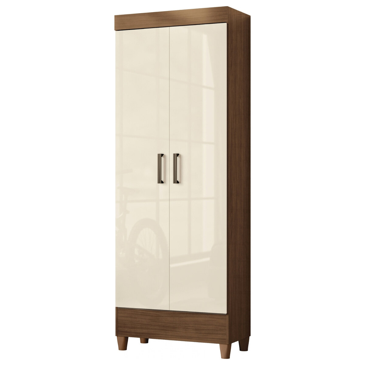 Mueble Multiuso Santos Andirá Fit 2P Jequitibá Off White-2