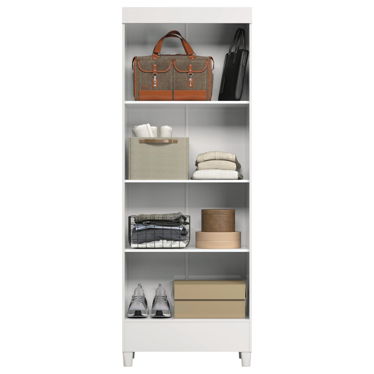 Mueble Multiuso Santos Andirá Fit 2P Blanco-3