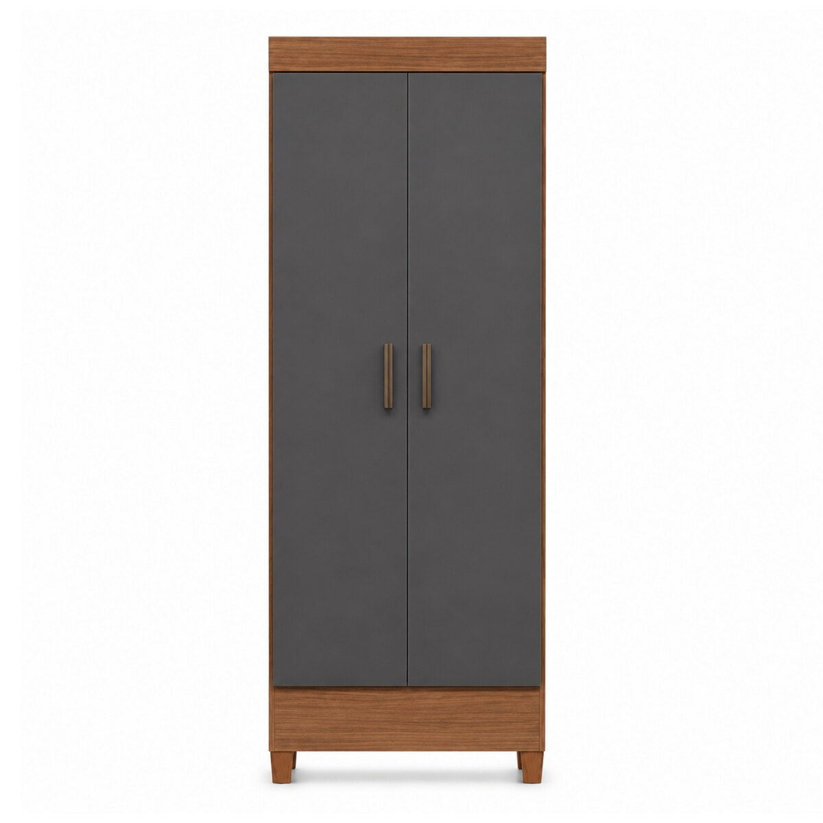 Mueble Multiuso Santos Andirá Fit 2P Jequitibá Grafito-1