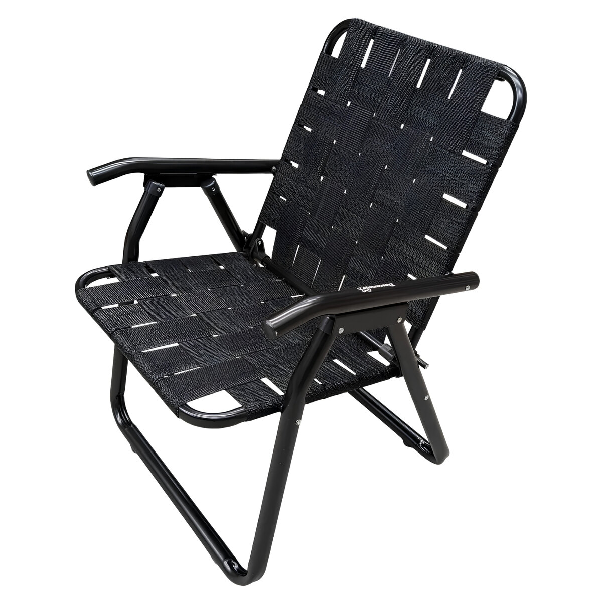 Sillón Plegable Descansar 80048 Black Aluminio 130 Kg-2