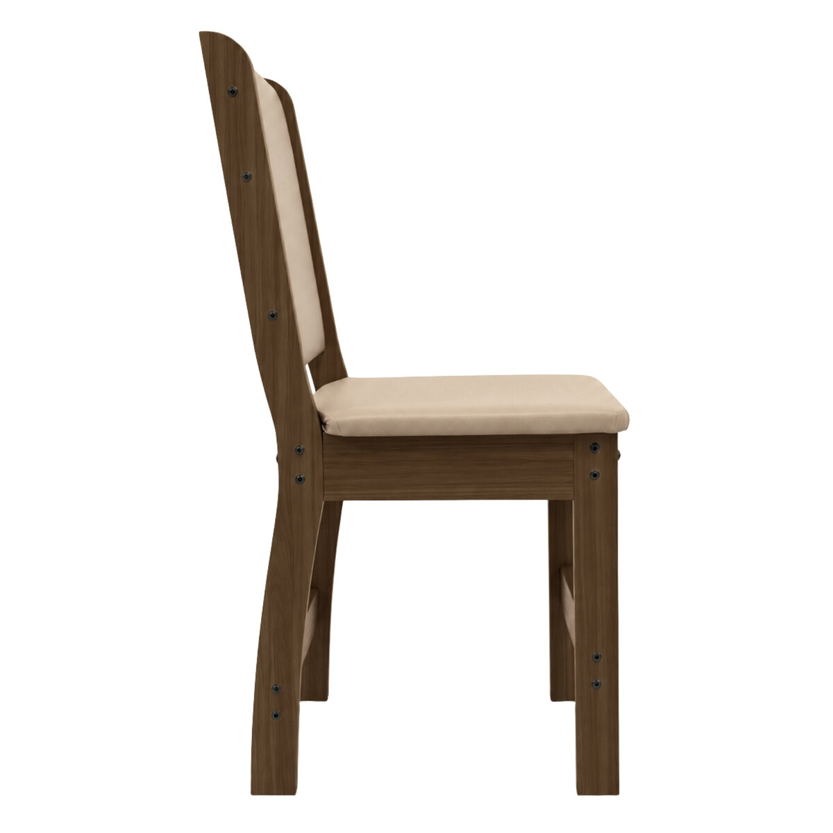 Sillas De Comedor Poliman Clara X2 Améndoa Savana-3