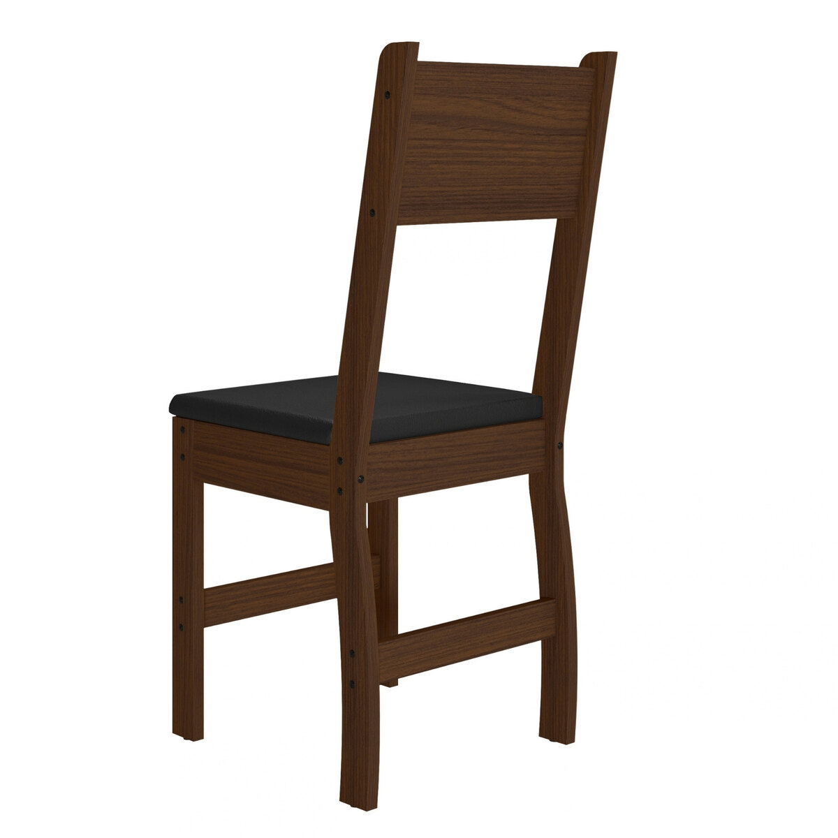 Sillas De Comedor Poliman Milano Améndoa Negro Pack X2-2