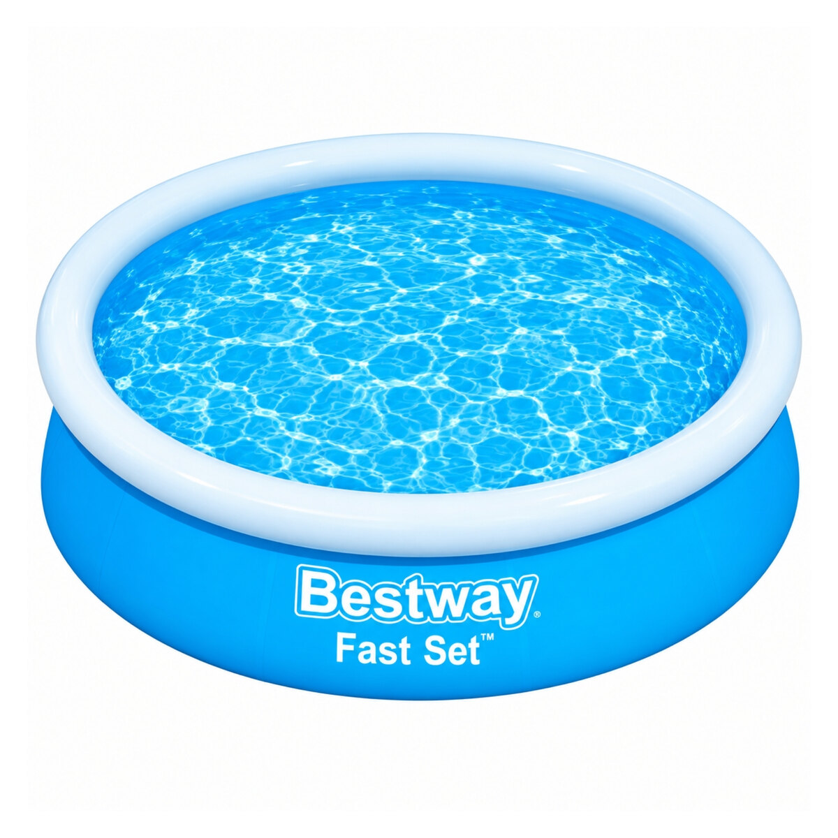 Pileta Inflable Bestway Fast Set 57392 940L 183x51cm Azul-1