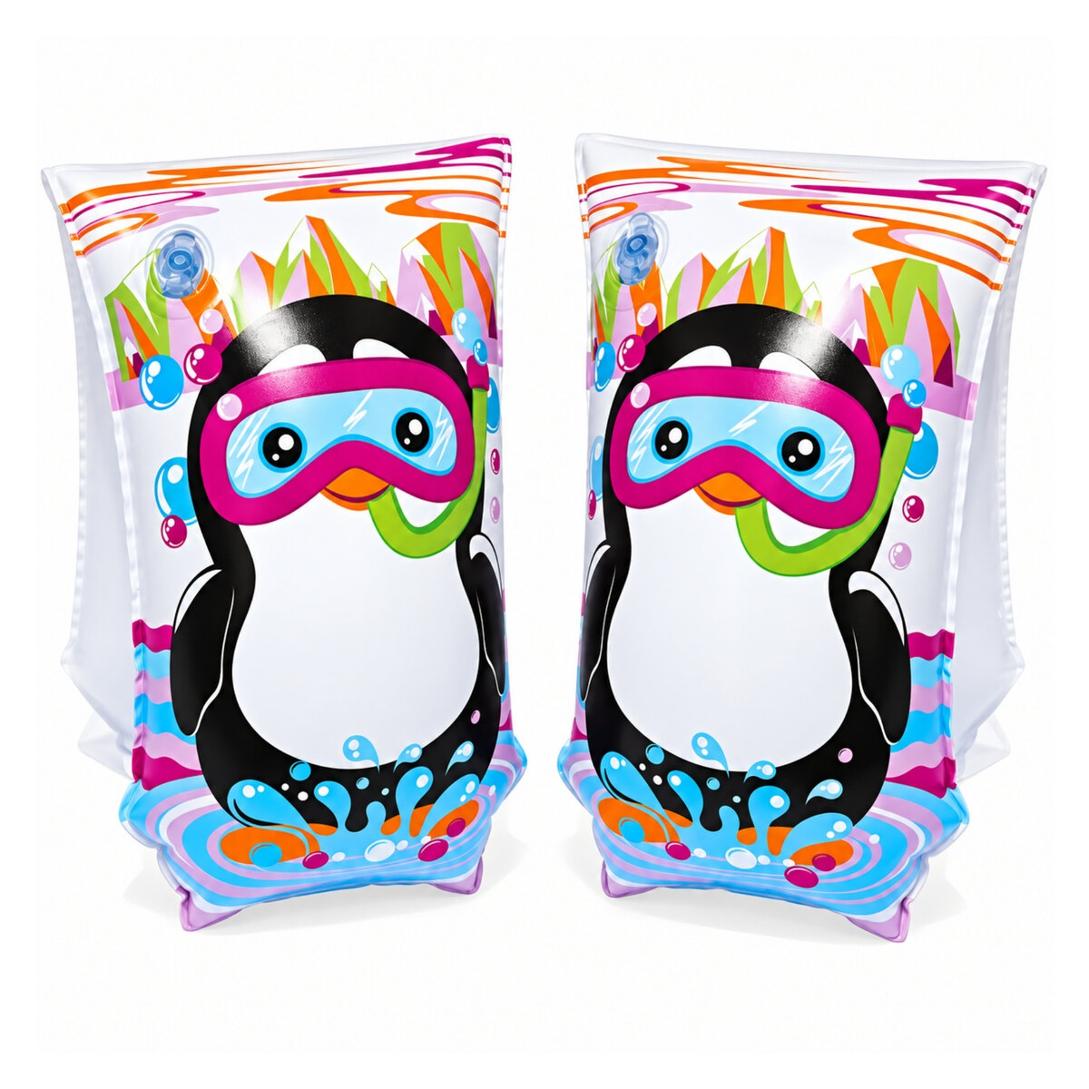 Bracitos Inflables Bestway 32102 Tiburón Pingüino Surtidos-1