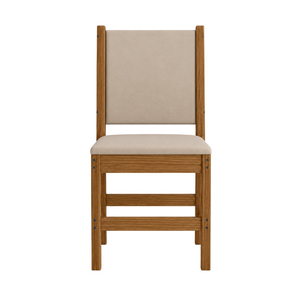 Set 2 Sillas Comedor Poliman Clara Madera Natural Beige-4
